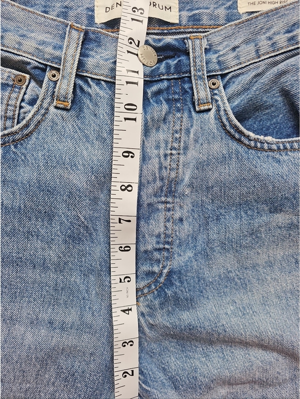 Denim Forum The Joni High Rise Loose 32l loose Jeans Size 27 - Picture 14 of 16